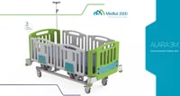 سرير اطفال كهربائي ميكانيكي موديل ALARA 3M