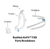 كمام جهاز سيباب رزمد Air Fit F30i Full Face Mask