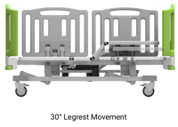 سرير اطفال كهربائي ميكانيكي موديل ALARA 3M