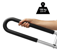 ساند حمام المنيوم مضاد للصدأ مع جلدة للراحة موديل...