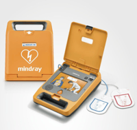 جهاز لإزالة الرجفان الخارجي يعمل باللغتين العربية...