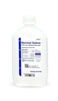 محلول ملحى 0.9% وريدى 500 مل