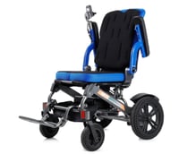 كرسي متحرك كهربائي قابل للطي وخفيف الوزن وصغير الح...