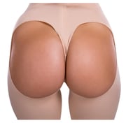 مشد بعد عملية شفط الدهون كامل فوق الركبة بفتحة خلف...