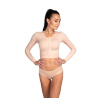 مشد بعد عملية شفط الدهون للصدر مع الذراع ليبولاستي...