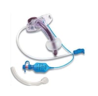 انبوب شق حنجري بصوت مع بالون Portex BLUselect Trac...