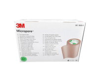 شريط جراحي ميكرو بور بني 3M MICROPORE - 1533-2