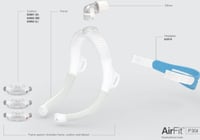 كمام جهاز سيباب انفي من رزمد Air Fit P30i Standard...