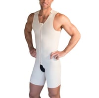 مشد بعد عمليات شفط الدهون رجالي كامل فوق الركبه ما...