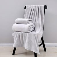 منشفة استحمام جومانا رمادي فاتح - مقاسات متعددة