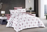 مفرش روزلين مشجر مفرد ونص