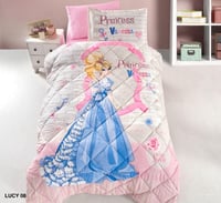 طقم لحاف اطفال تركي قطن 100% 4 قطع