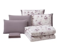 مفرش روزارا ناعم مشجر مناسب لجميع المواسم-مفرد ونص...