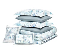 مفرش إيليــن وجهين قطن فاخر مزدوج - 8 قطع