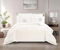 مفرش روزارا ناعم مشجر مناسب لجميع المواسم-مفرد ونص...