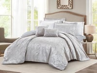 طقم لحاف جاكار اسباني مزدوج -8 قطع