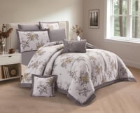 بكج راحة القطن مقاس مزدوج -11 قطع