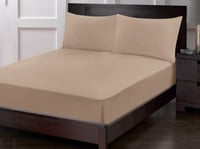 شرشف فيتد مطاط مزدوج 3 قطع - جملي