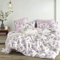 مفرش صيفي قطن100% كوين 5 قطع