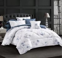 مفرش قطن صيفي مزدوج -حشوة ثابتة 8 قطع