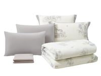 مفرش روزارا ناعم مشجر مناسب لجميع المواسم-مفرد ونص...