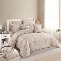 مفرش لورين قطن 100% ناعم وبارد -مقاس مفرد ونص 5 قط...