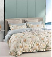 مفرش صيفي قطن مزدوج 8 قطع