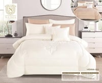 مفرش فيينا صيفي مزدوج 8 قطع