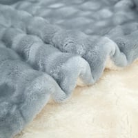 بطانية شتوية فرو ناعم-دفئ فاخر يلفّك بنعومة