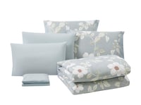 مفرش روزارا ناعم مشجر مناسب لجميع المواسم-مفرد ونص...