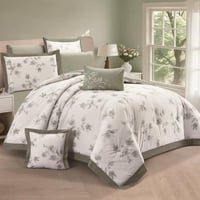 مفرش ايليا قطن ناعم 100% -مزدوج 8 قطع