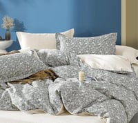 مفرش صيفي قطن100% مفرد ونص 4 قطع