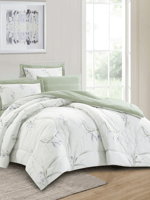 مفرش رِفال صيفي ناعم مشجر -مزدوج 6 قطع