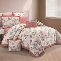 مفرش ايليا قطن ناعم 100% -مزدوج 8 قطع