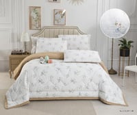 مفرش اثينا صيفي مزدوج -6 قطع