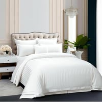 مفرش فندقي مزدوج - 9 قطع -سكري