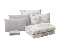 مفرش روزارا ناعم مشجر مناسب لجميع المواسم-مفرد ونص...