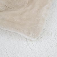 بطانية فرو الأرنب الناعمة