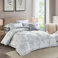 طقم لحاف قولدن قطن فاخر -مزدوج 8 قطع