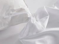 تلبيسة لحاف بدون حشوة مفرد ونص 3 قطع - رمادي فاتح