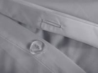 تلبيسة لحاف بدون حشوة مفرد ونص 3 قطع - رمادي غامق