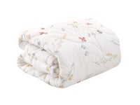 مفرش فلورا مشجر صيفي قطن 100% -مزدوج 7 قطع