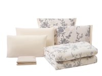 مفرش روزارا ناعم مشجر مناسب لجميع المواسم-مفرد ونص...