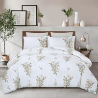 مفرش صيفي نفر ونص – أريج | لمسة ناعمة وأناقة زهرية