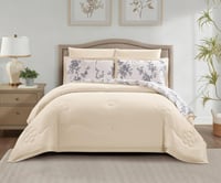 مفرش روزارا ناعم مشجر مناسب لجميع المواسم-مفرد ونص...