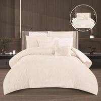 طقم لحاف اوشن جاكار مزدوج 8 قطع -وجهين