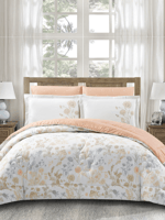 مفرش رِفال صيفي ناعم مشجر -مزدوج 6 قطع