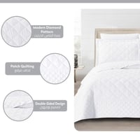 مفرش مضغوط مفرد ونص 3 قطع