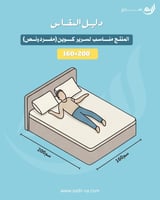 مفرش صيفي قطن100% كوين 5 قطع