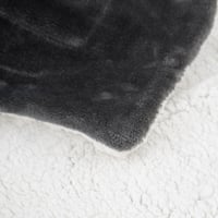 بطانية الأرنب الرمادية الناعمه